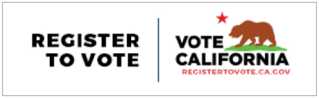 Visit California online voter registration
